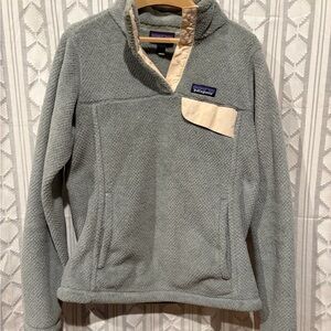 Patagonia Soft Gray Fleece Jacket